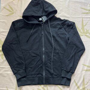 Stone Island Zip Hoodie Black